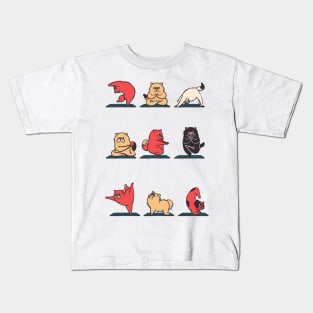 Cat Yoga Kids T-Shirt